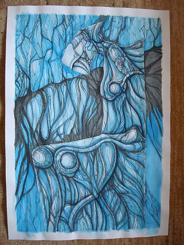 Mariusz Malinowski - Sage blue shadow