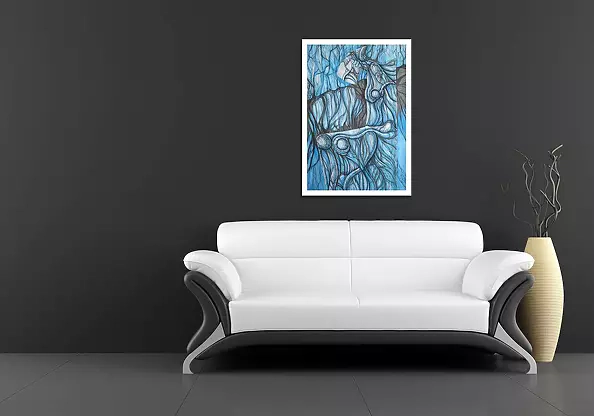 Mariusz Malinowski - Sage blue shadow