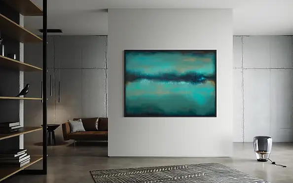 Łukasz Olek, Sail Into The Sun, Acrylic painting - canvas, 180 x 130