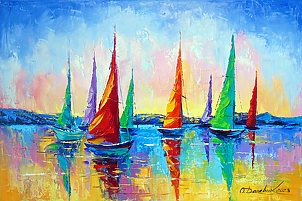Olha Darchuk - Sailing yachts