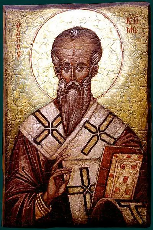 Tadeusz Zieliński - Icon - Saint Kliment