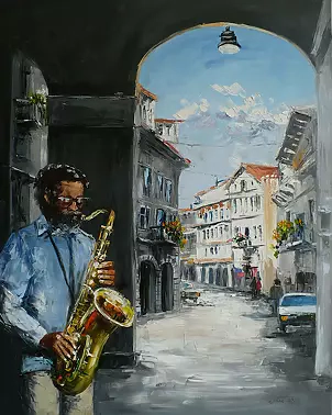 Dorota Łaz - Saxophonist 1