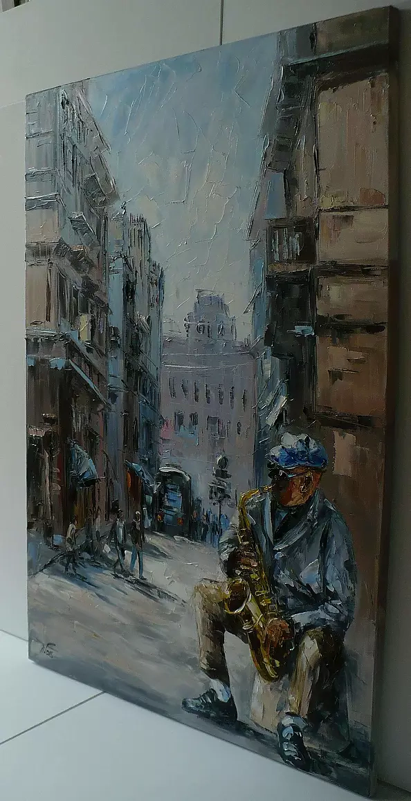 Dorota Łaz - Saksofonista w uliczce