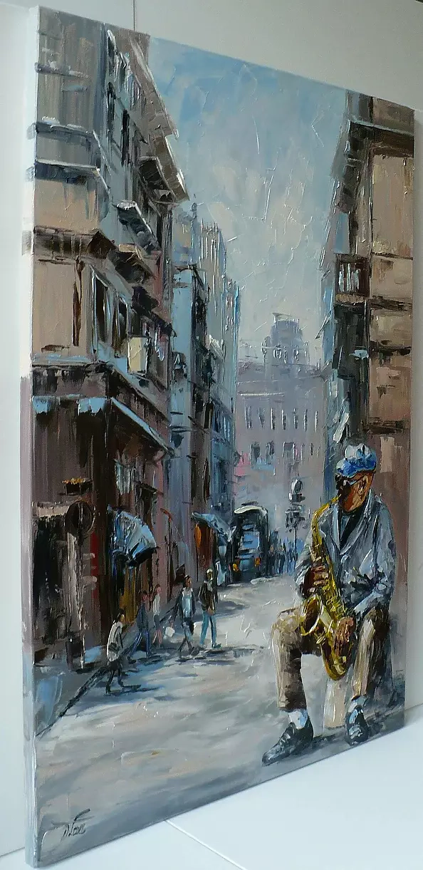 Dorota Łaz - Saksofonista w uliczce