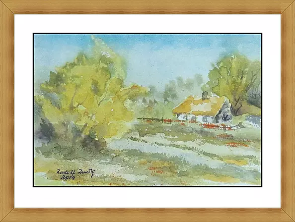 Rudolf Zmełty - Samotna chatka