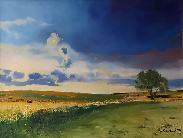 Robert Berlin - Samotne Drzewo w polu - 2017.06