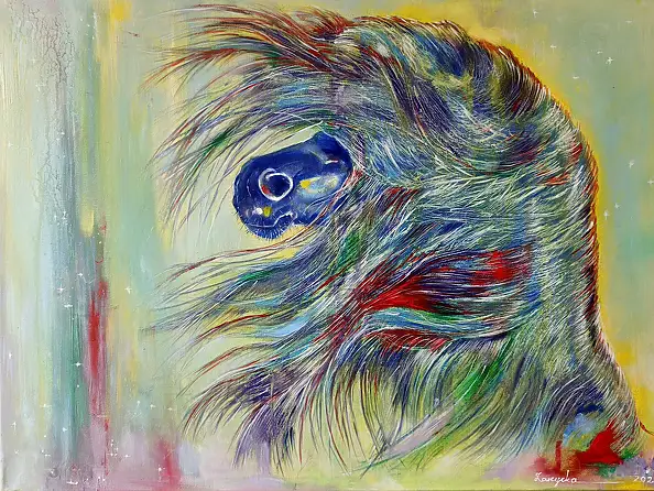 Anna Zarzycka, Samotność II, Obraz olejny - , 70 x 50
