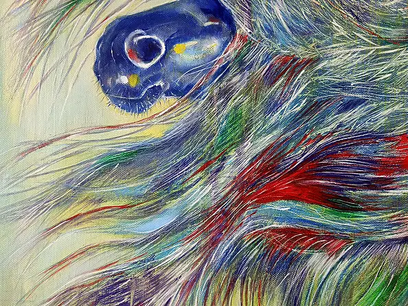 Anna Zarzycka, Samotność II, Obraz olejny - , 70 x 50