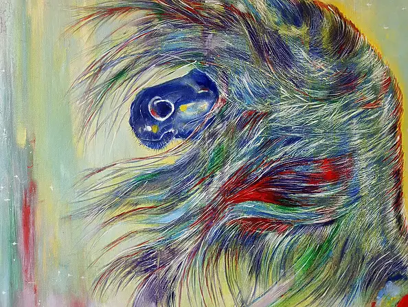 Anna Zarzycka, Samotność II, Obraz olejny - , 70 x 50