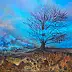 Urszula Świtaj, Loneliness II, Other, Acrylic painting, Mixed media - canvas, 55 x 46