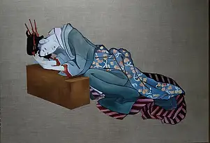 Jolanta Mazur, Solitudine, Quadro a olio - tela, 100 x 70