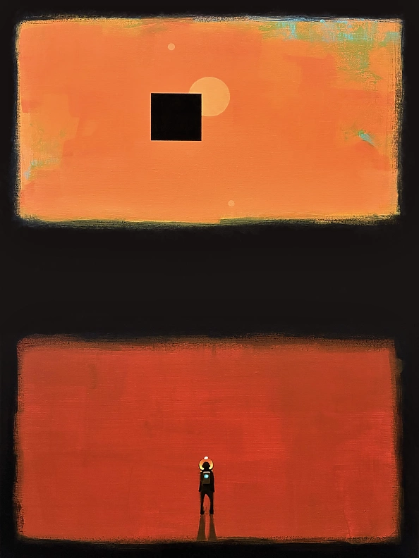 Sebastian Garyantesiewicz - Loneliness in the color of black light