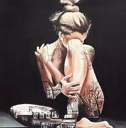 Cecylia Dąbrowska - Loneliness in the city II