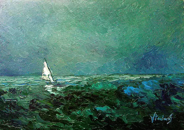 Jerzy Stachura - Lonely white sail