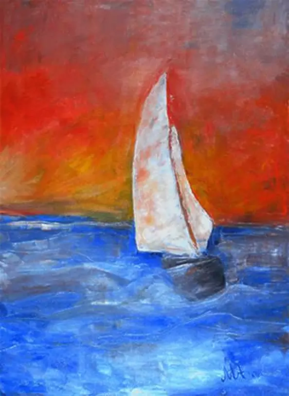 Michalina Antczak - Samotny biały zagiel