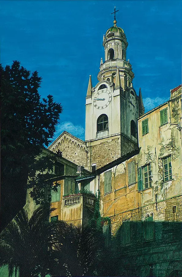 Andrzej A Sadowski - San Remo - the old town-La Pinga
