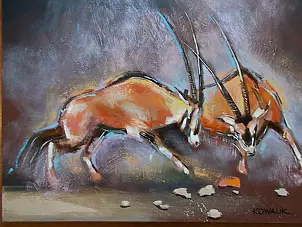   - Savanna - a battle scene