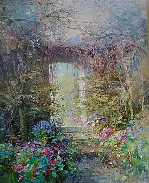 Paweł Łącki - Schody w ogrodzie