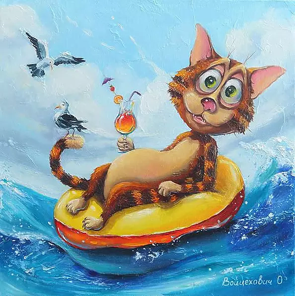 Aksana Vaitsekhovich - Sea cat
