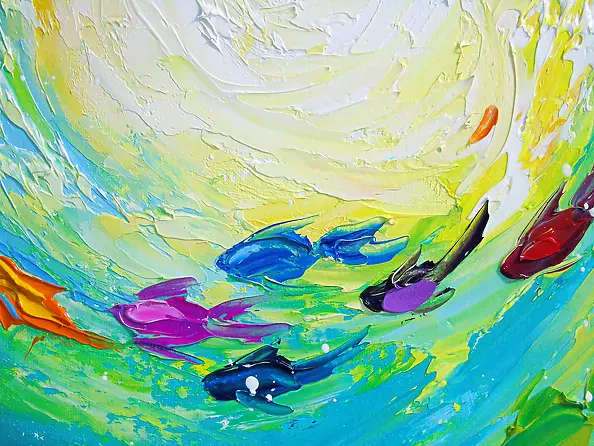 Olha Darchuk - Sea swirl to the light