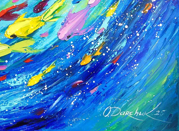 Olha Darchuk - Sea swirl to the light