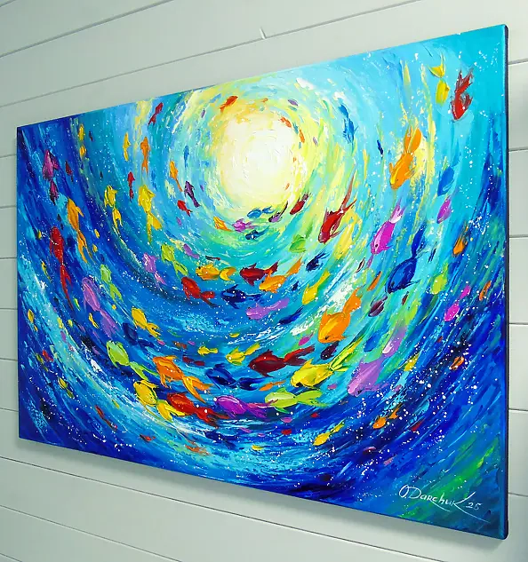 Olha Darchuk - Sea swirl to the light