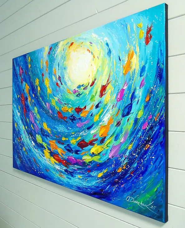 Olha Darchuk - Sea swirl to the light