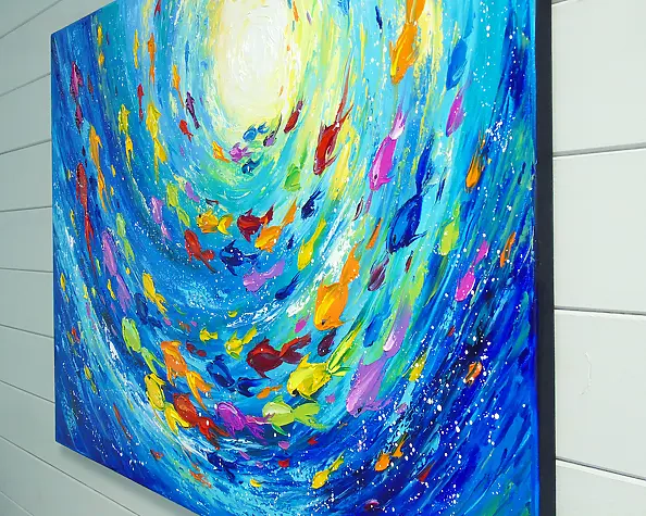 Olha Darchuk - Sea swirl to the light