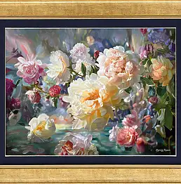 Zbigniew Kopania, Art Nouveau Impression, Oil painting - canvas, 80 x 60
