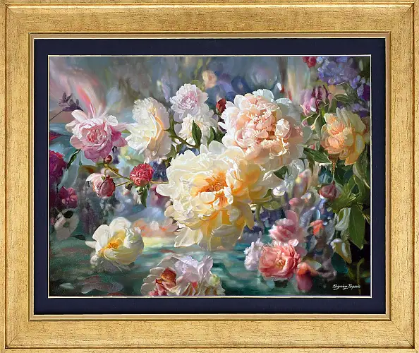 Zbigniew Kopania, Art Nouveau Impression, Oil painting - canvas, 80 x 60