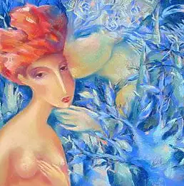 Nonna Ponomareva, сокровенные мечты, Пастель - , 70 x 50