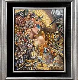 Tomasz Sętowski, Seduction, Obraz olejny - płótno, 40 x 50