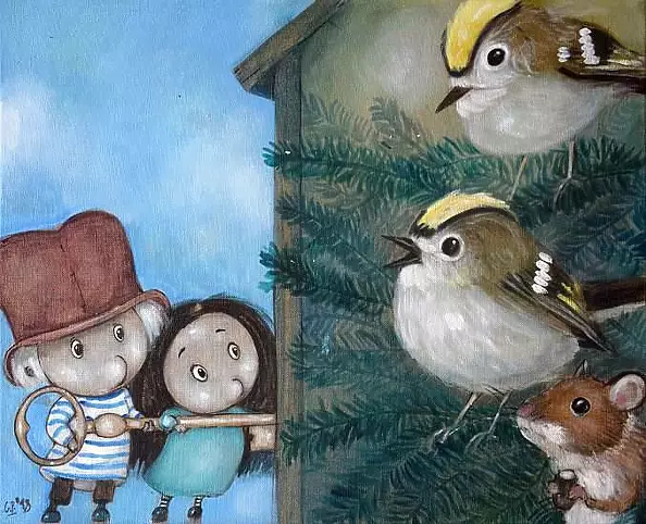 Grzegorz Ptak - The secret door to the forest