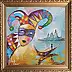 Anna Wach, Secrets of Venice, Impasto, Oil painting - canvas, 35 x 35