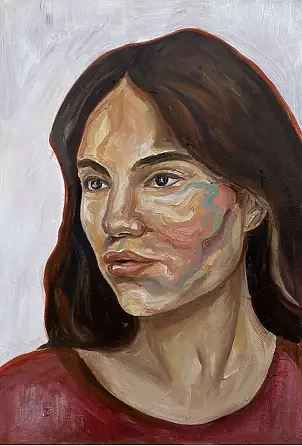 Anastazja Dżupina - Self Portrait