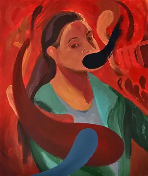 Dominika Fedko-Wójs - Self portrait IV