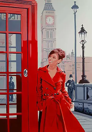 Maja Wolf - Selfie: From London