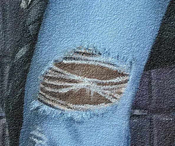 Nataliya Bagatskaya - Selfie ze sztuką Banksy'ego