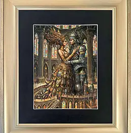 Tomasz Sętowski, Sempre enamorado, Obraz olejny - płótno, 30 x 40