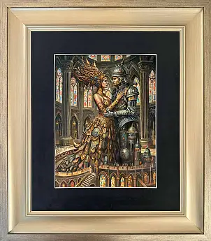 Tomasz Sętowski, Sempre enamorado, Obraz olejny - płótno, 30 x 40