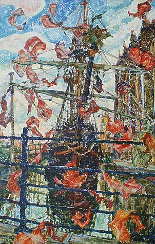 Anatoliy Rudnytskyy - Nightdream of the Old English Boat