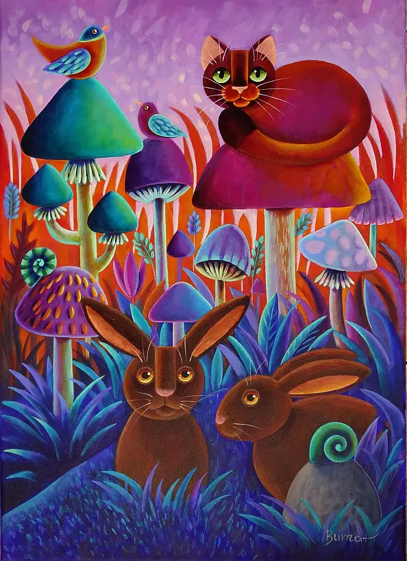 Wiesława Burnat - A dream of chocolate bunnies
