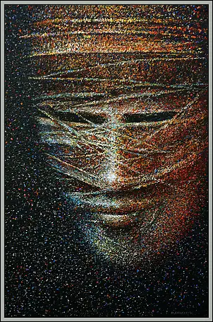 Marek Chomczyk, Sen, Obraz akrylowy - płótno, 100 x 150