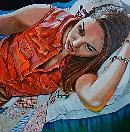Małgorzata Limon, Sen, Obraz olejny - płótno, 60 x 80
