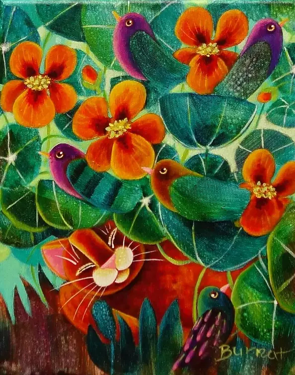 Wiesława Burnat - Sen o nasturcjach