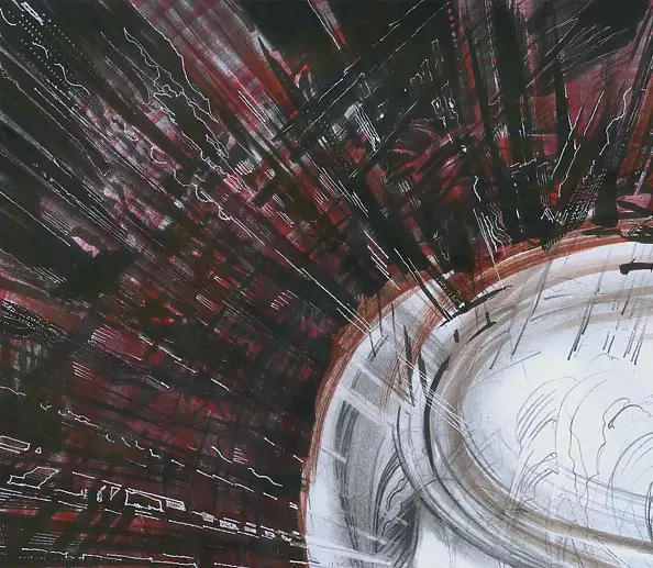 Witold Kubicha - Dream of disturbing shapes and colors