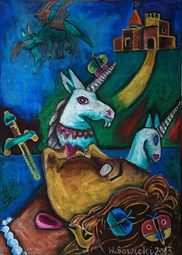 Wiesław Sawicki - Sen medieval virgin