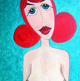 Giusy Gravante, Senza titolo, Масляная картина - холст, 30 x 40