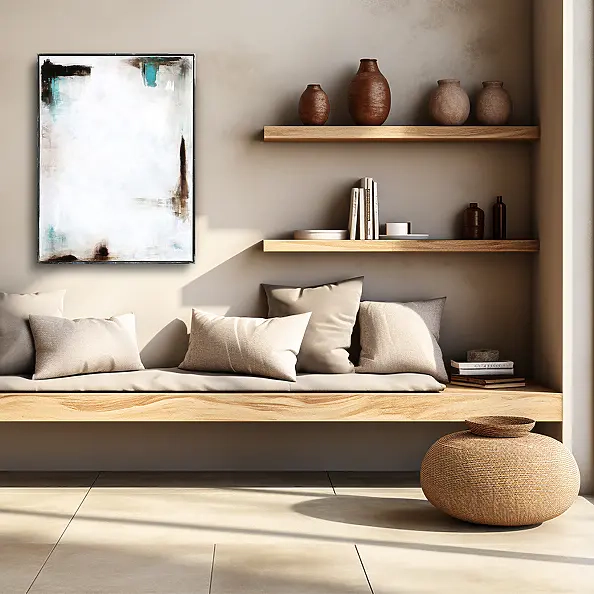 Maja Gajewska - Sepia and White I (Framed)