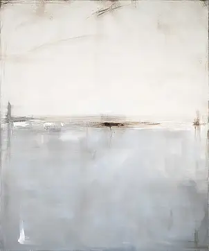 Maja Gajewska, Sepia and White IX, Oil painting - canvas, 100 x 120